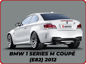 BMW 1 SERIES M COUPÉ 2012