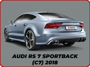 AUDI RS 7 SPORTBACK (C7) 2018