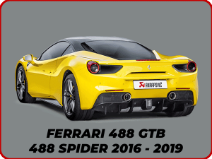FERRARI 488 GTB 488 SPIDER 2016 - 2019