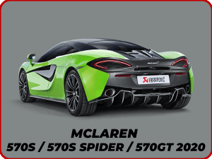MCLAREN 570S/570S SPIDER/570GT 2020
