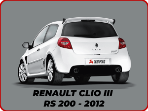RENAULT CLIO III RS 200 2012
