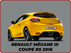 RENAULT MÉGANE III COUPÉ RS 2016