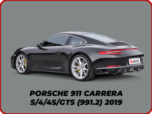 PORSCHE 911 CARRERA /S/4/4S/GTS (991.2) 2019
