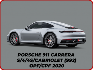 PORSCHE 911 CARRERA /S/4/4S/CABRIOLET (992) - OPF/GPF 2020