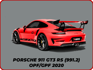 PORSCHE 911 GT3 RS (991.2) - OPF/GPF 2020