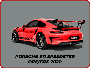 PORSCHE 911 SPEEDSTER - OPF/GPF 2020