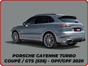 PORSCHE CAYENNE TURBO / COUPÉ / GTS (536) - OPF/GPF 2020