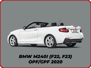 BMW M240I (F22, F23) - OPF/GPF 2020