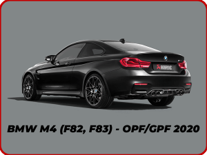 BMW M4 (F82, F83) - OPF/GPF 2020