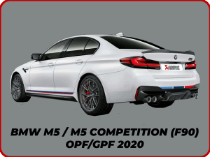 BMW M5 / M5 COMPETITION (F90) - OPF/GPF 2020