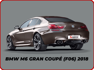 BMW M6 GRAN COUPÉ (F06) 2018