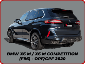 BMW X6 M / X6 M COMPETITION (F96) - OPF/GPF 2020