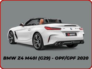 BMW Z4 M40I (G29) - OPF/GPF 2020